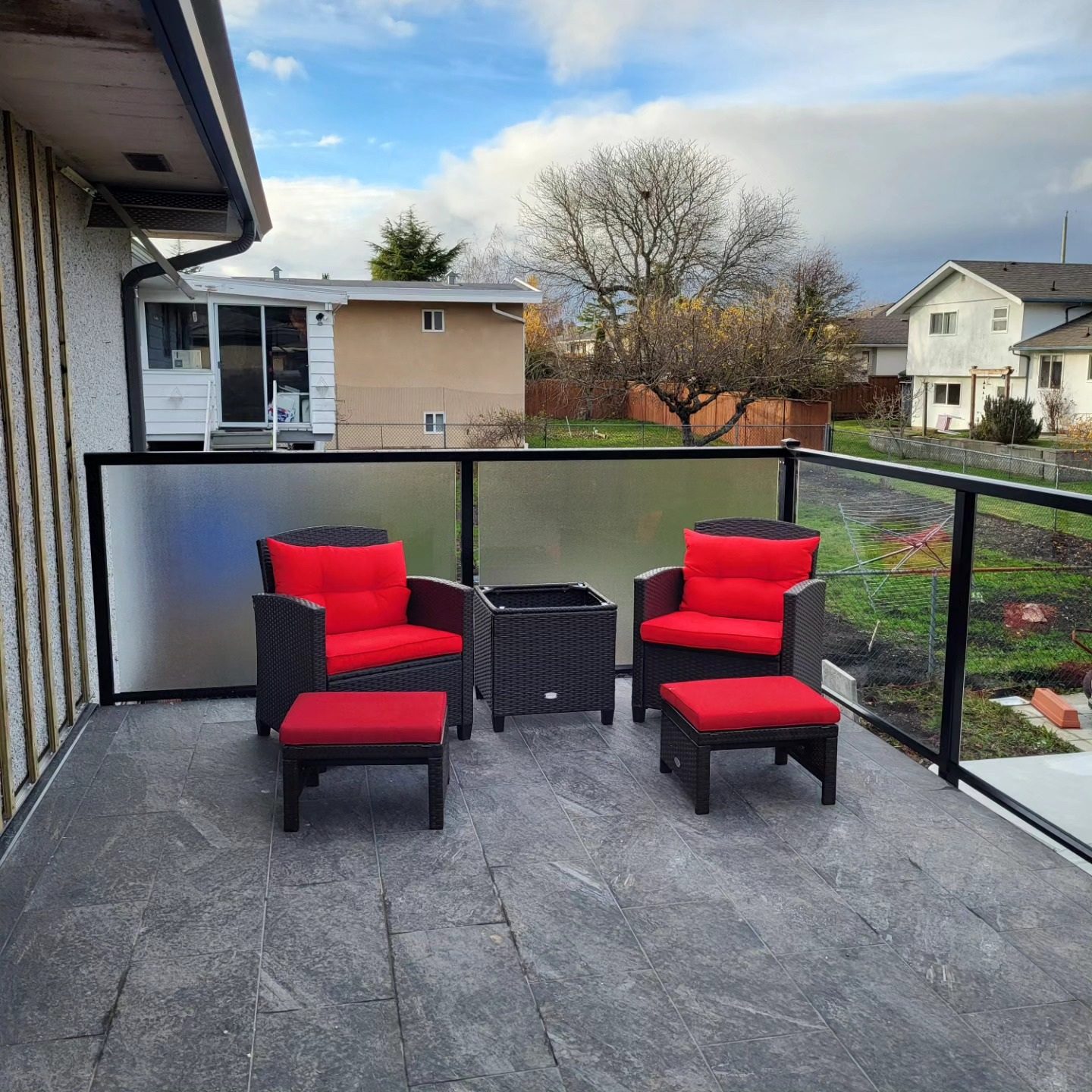 glass infill railings