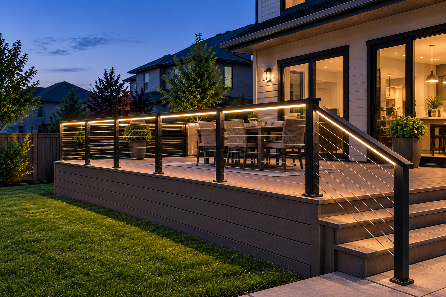 Low-Voltage LED Railing Lighting Systems